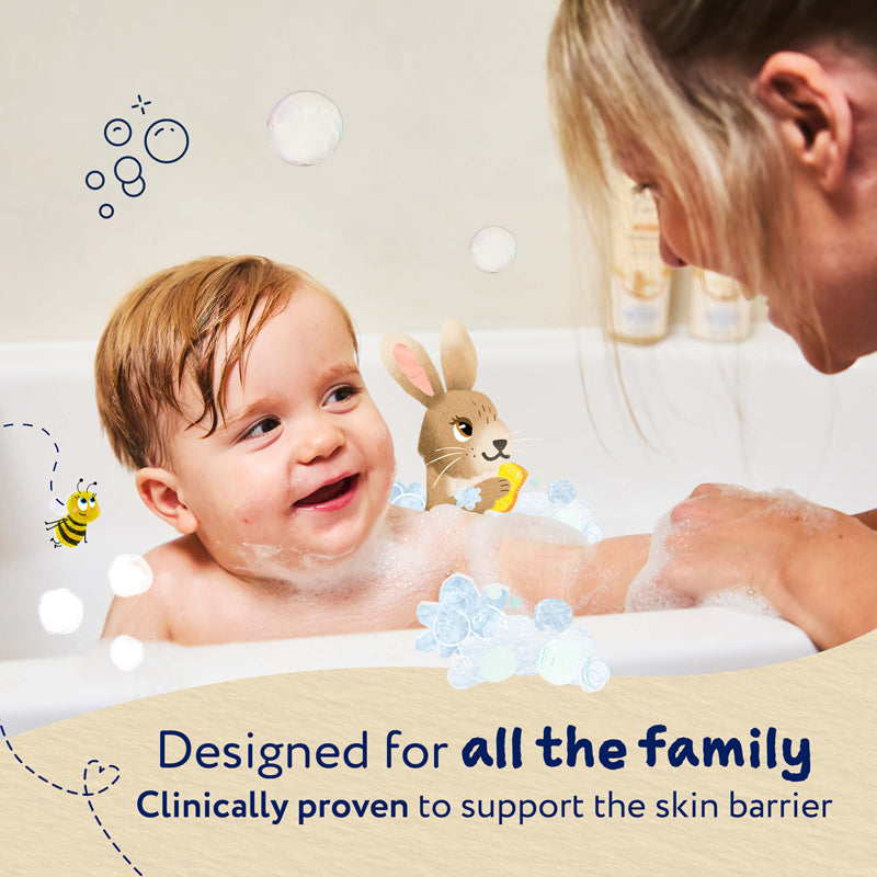 Child's Farm OatDerma Hair & Body Wash 250ml 3 Pack