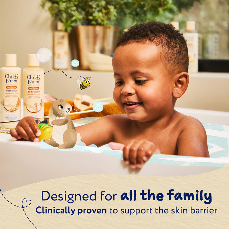Child's Farm OatDerma Bath Milk 250ml 3 Pack