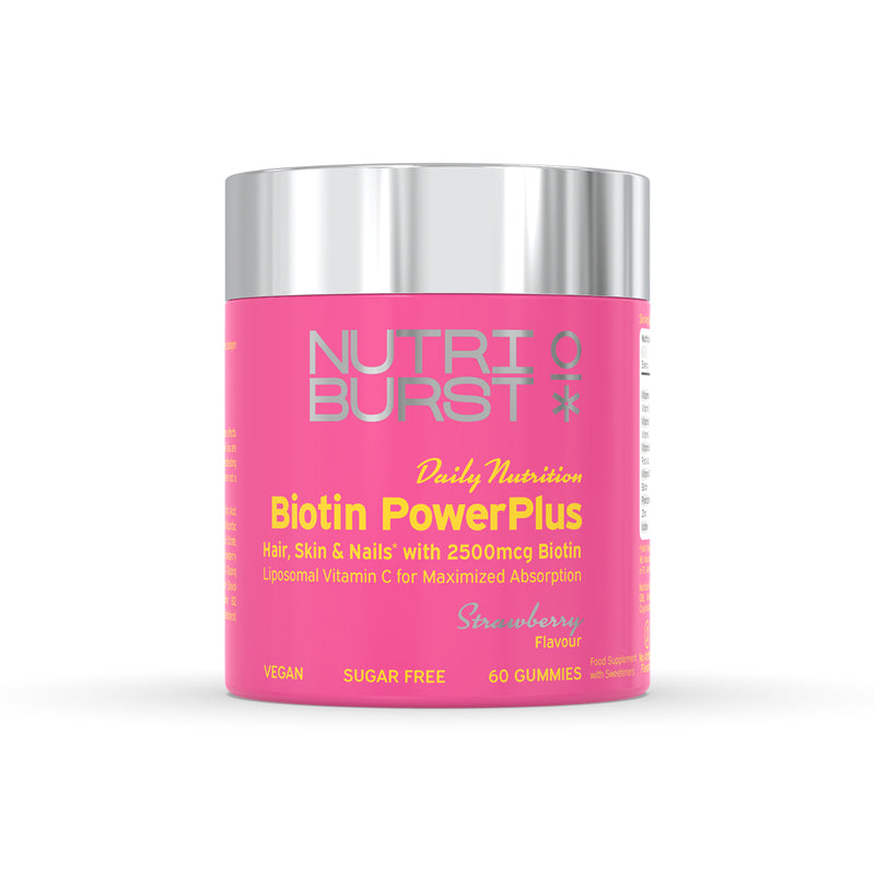 Nutriburst Biotin Powerplus 60s