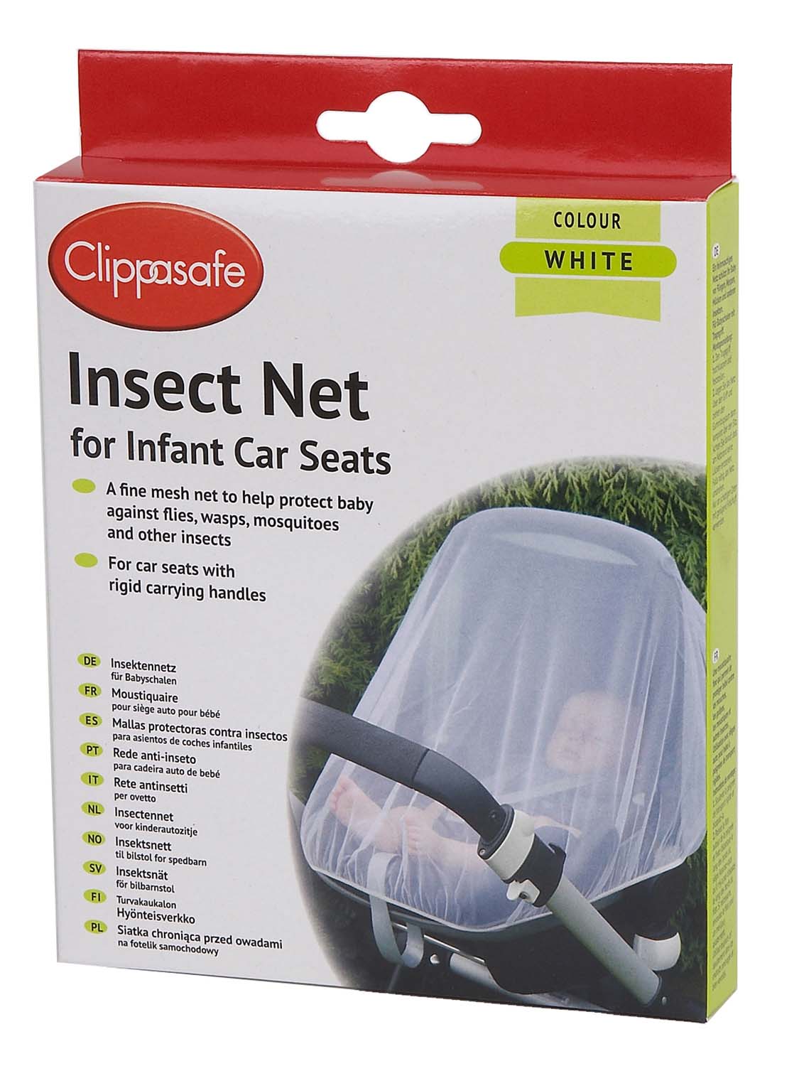Clippasafe Auto Insect Net Car Seat