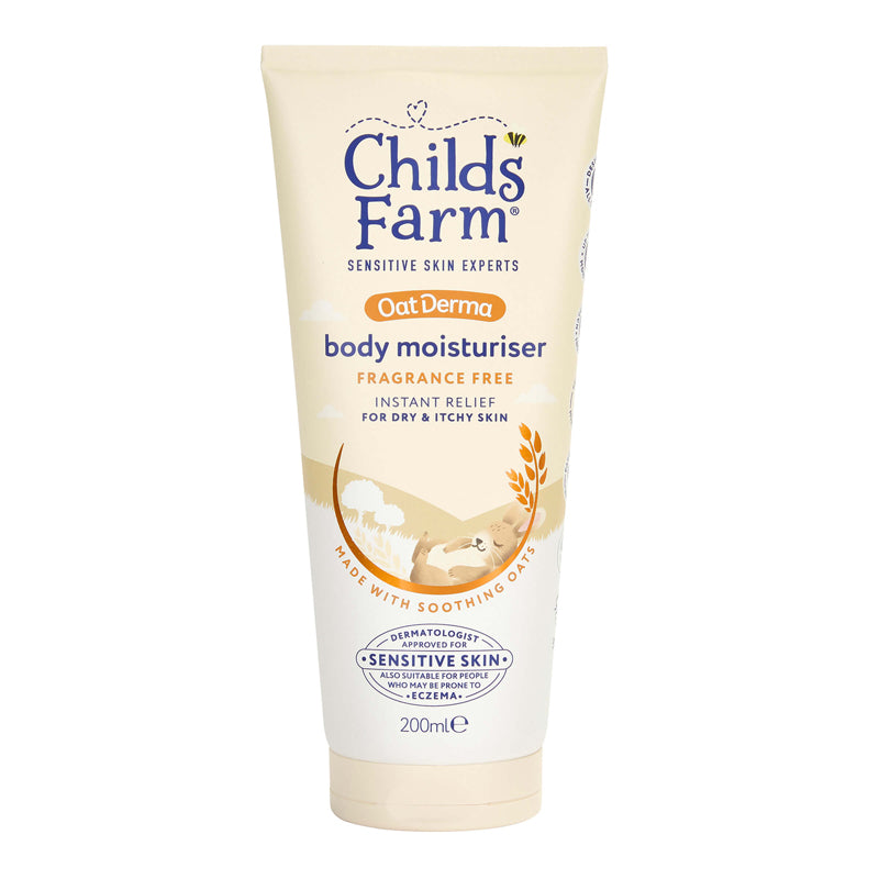 Child's Farm OatDerma Moisturiser 200ml 4 Pack