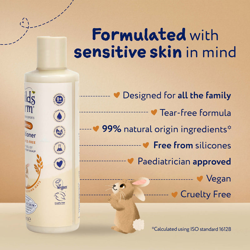 Child's Farm OatDerma Conditioner 250ml 3 Pack