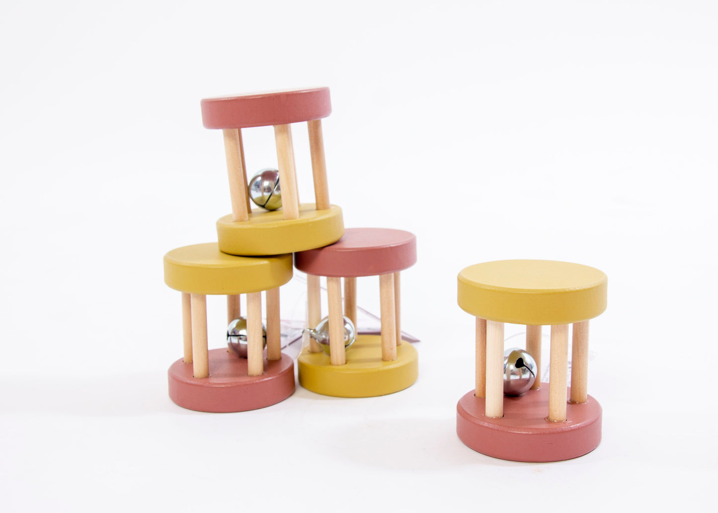 Belo And Me Wooden Bell Rattle