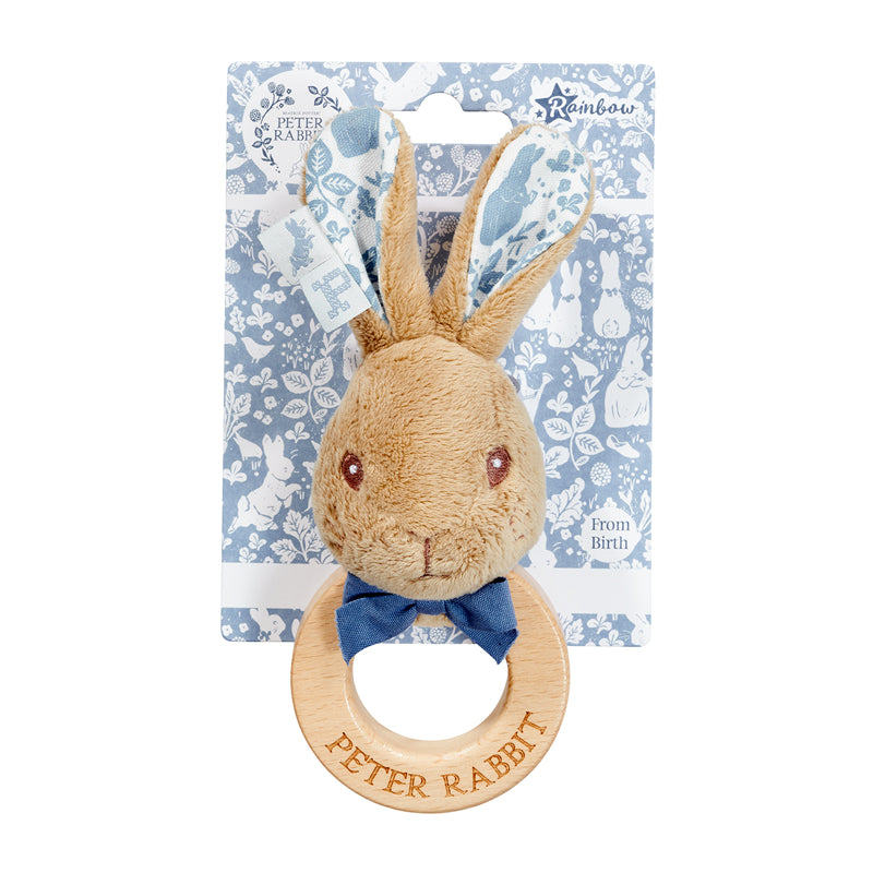 Signature Peter Rabbit Plush Ring Rattle