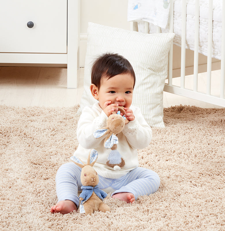 Signature Peter Rabbit Plush Ring Rattle