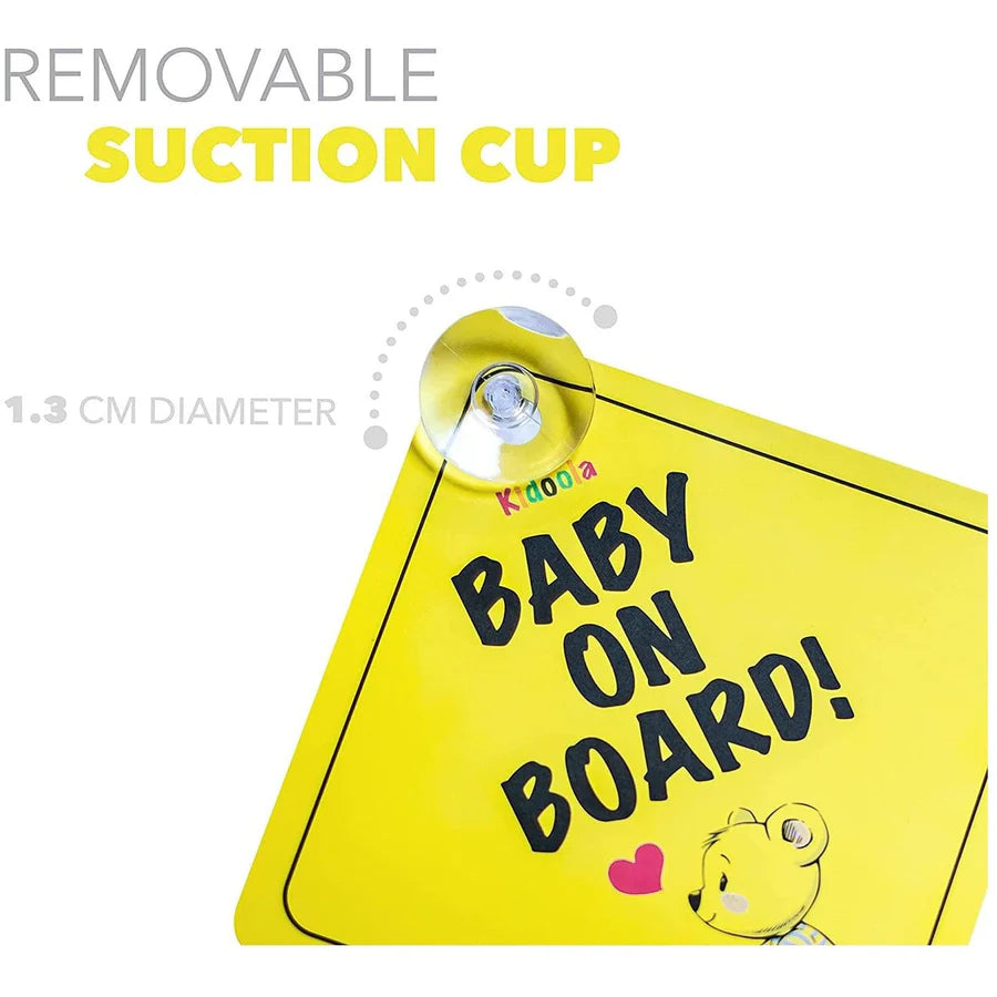 Clippasafe Baby Child on Board Sign
