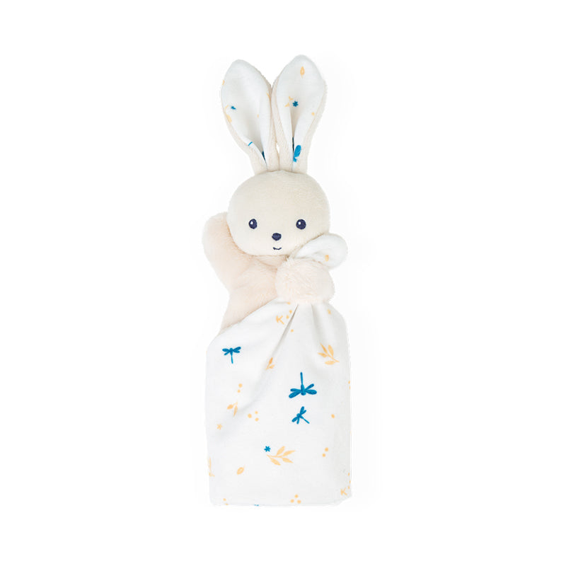 Kaloo Carre Douceur Doudou Rabbit White Delicate 17cm