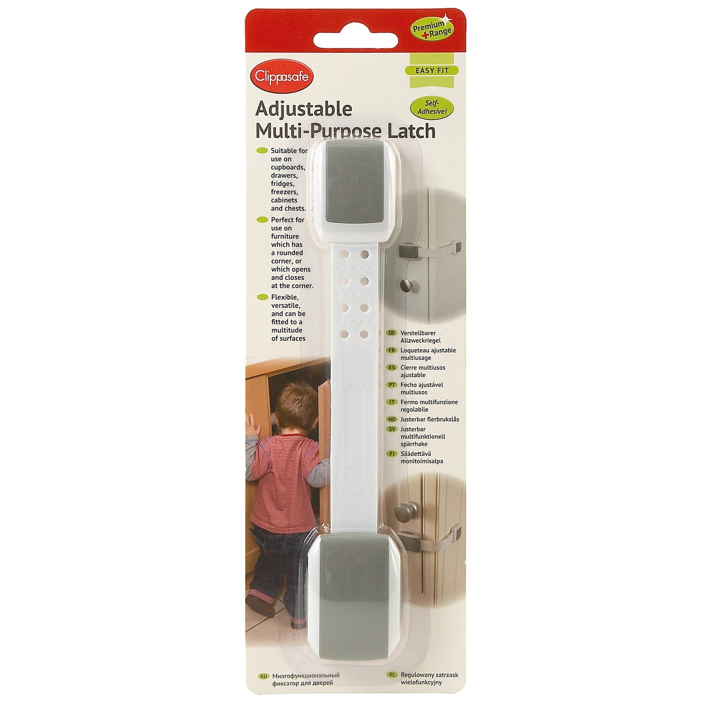 Clippasafe Home Safety Multi-Purpose Latch