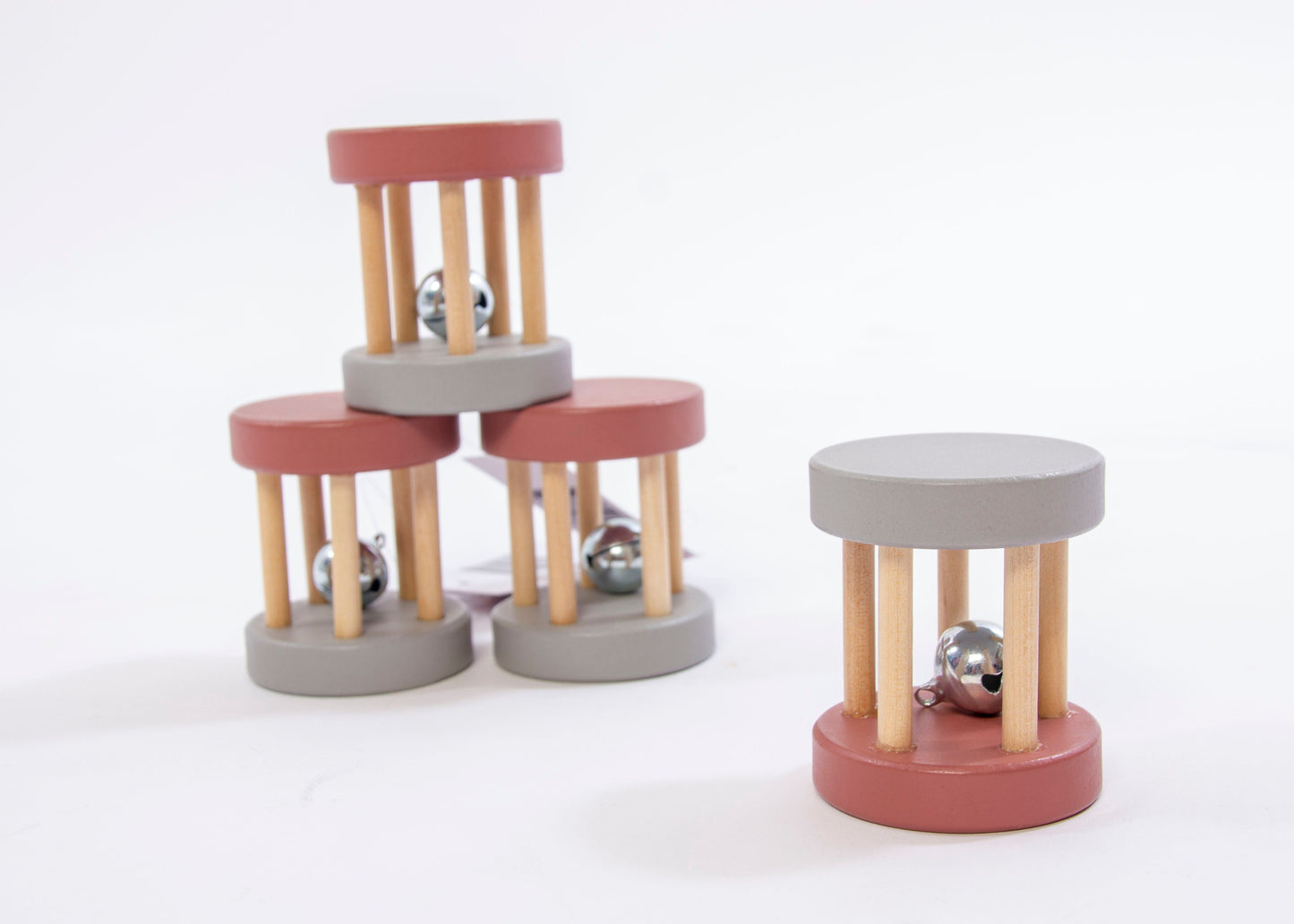 Belo And Me Wooden Bell Rattle