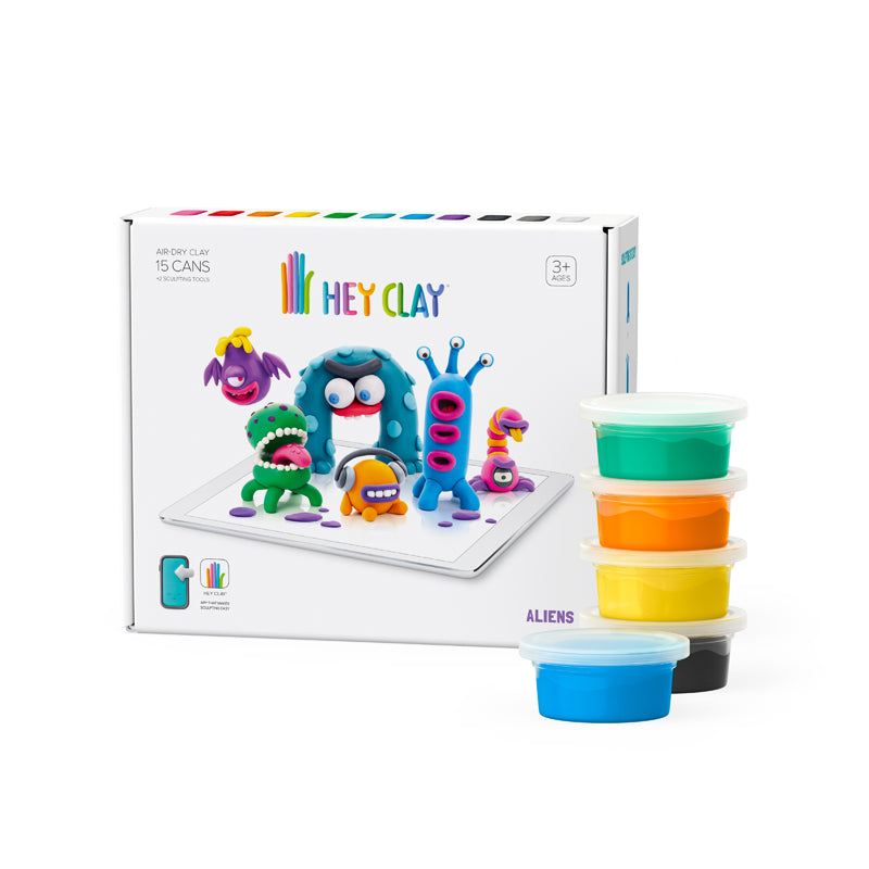Hey Clay Aliens Set