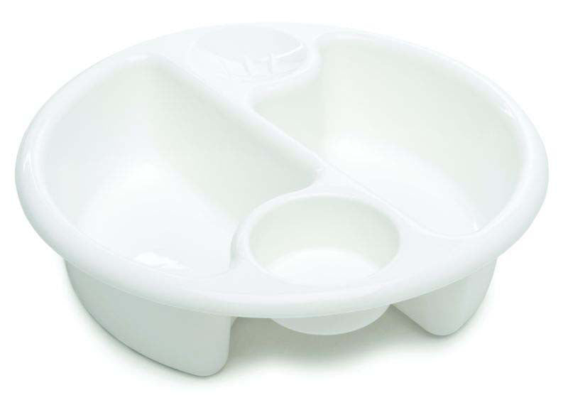The Neat Nursery Co. Circular Top 'N' Tail White
