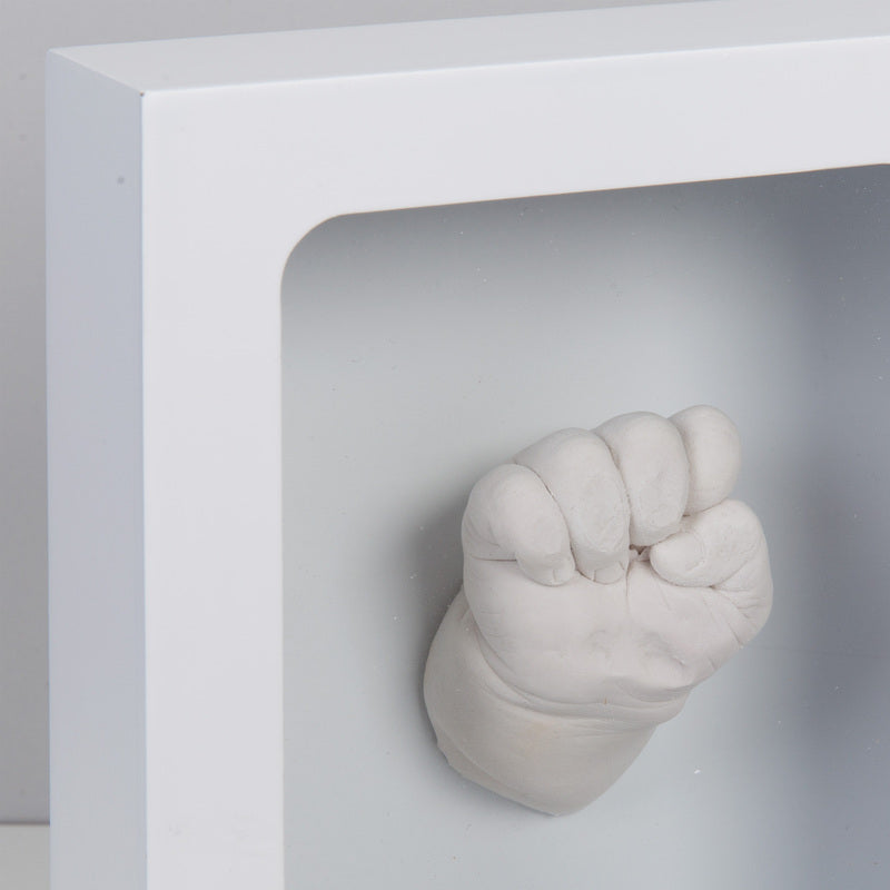 Bambino Triple Photo Frame & Casting Kit White