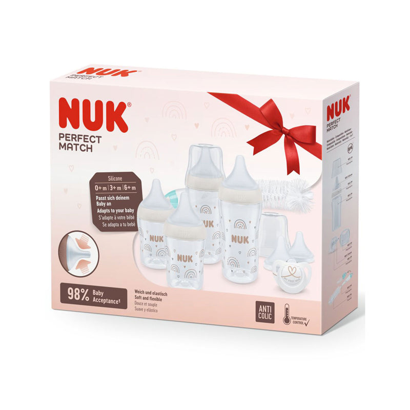 NUK Perfect Match Perfect Starter Set Rainbow