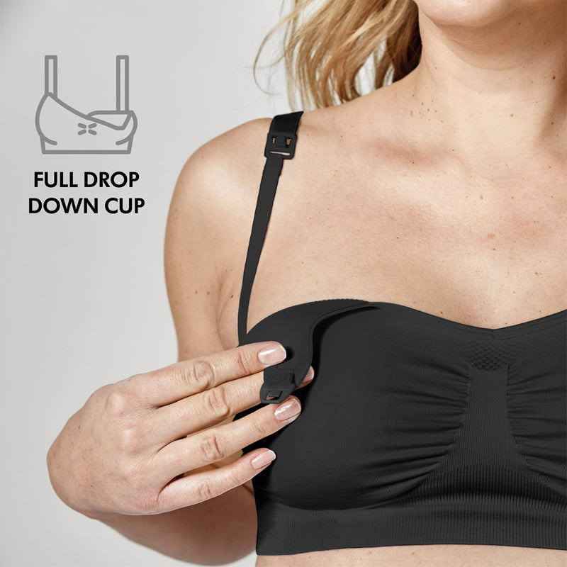 Medela Keep Cool Maternity & Nursing Bra Black