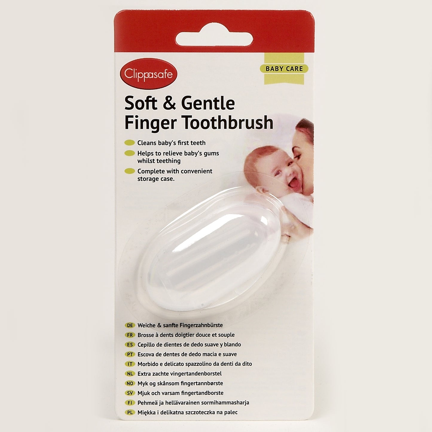 Clippasafe Finger Tooth Brush