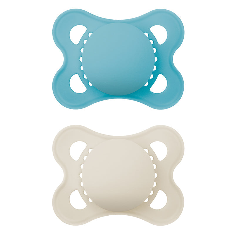MAM Original Soother Blue Design 2-6m 2Pk
