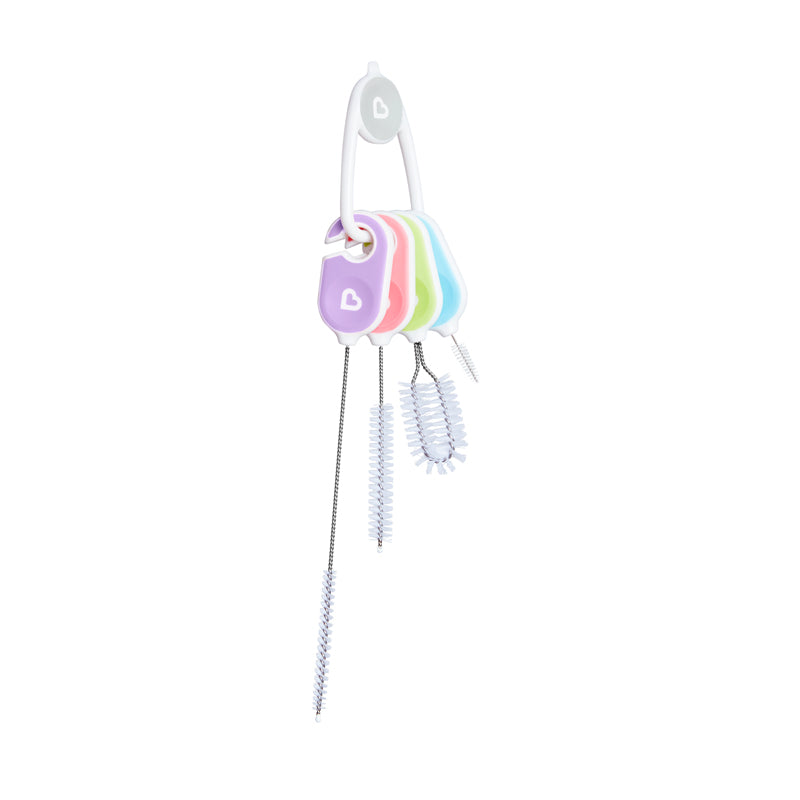 Munchkin Details Cleaning Brush Set 4Pk