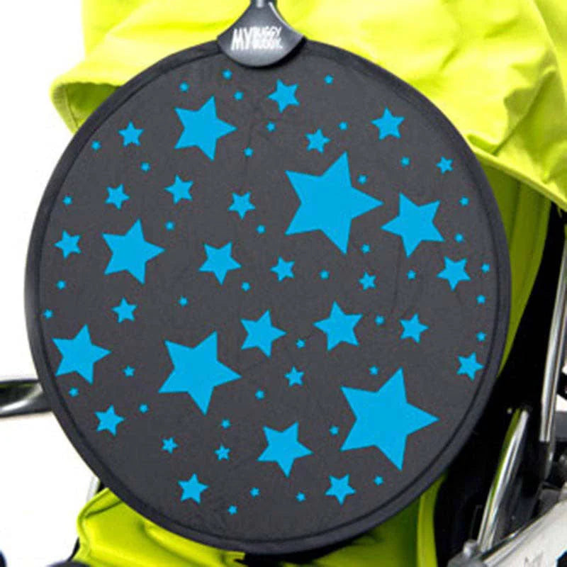 My Buggy Buddy Sunshade Blue Stars