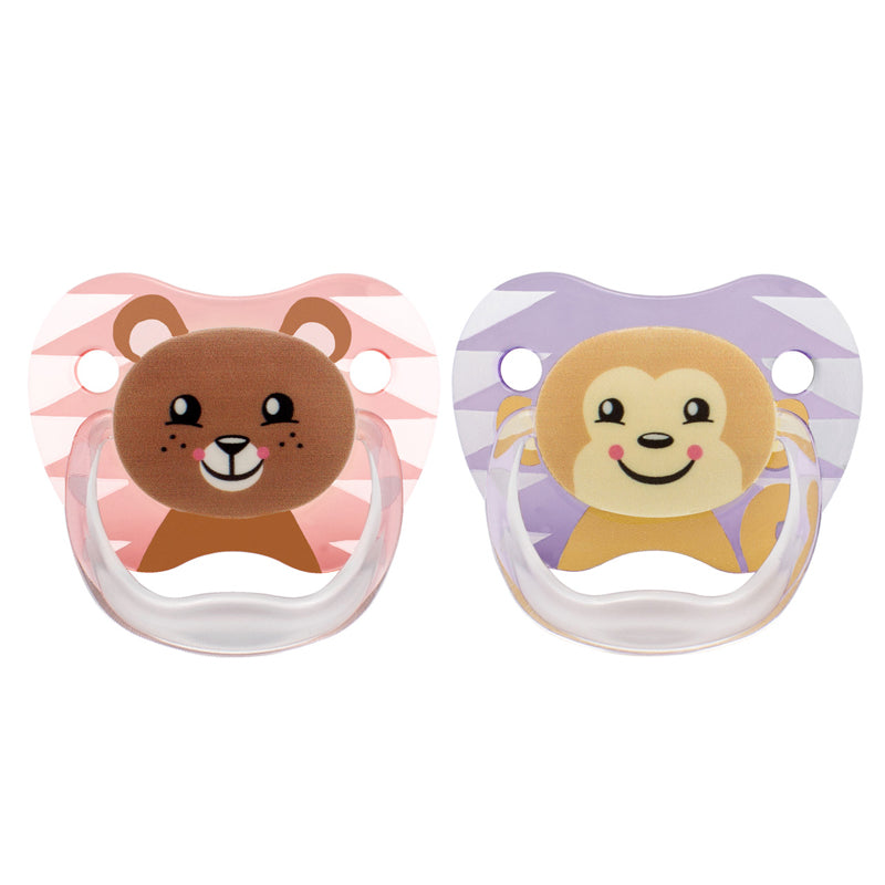 Dr Brown's Prevent Soother Girl 6-18m 2Pk
