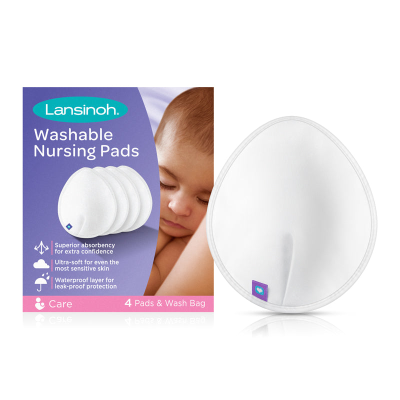 Lansinoh Washable Nursing Pads 4Pk