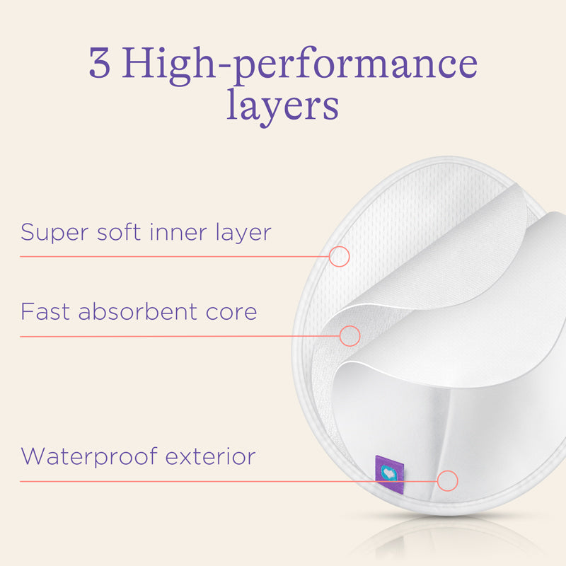 Lansinoh Washable Nursing Pads 4Pk