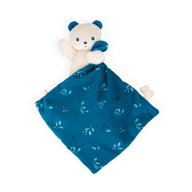 Kaloo Carre Douceur Doudou Bear Night-Owl 17cm