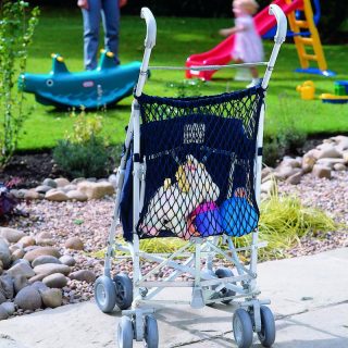 Clippasafe Stroller Net Bag Black