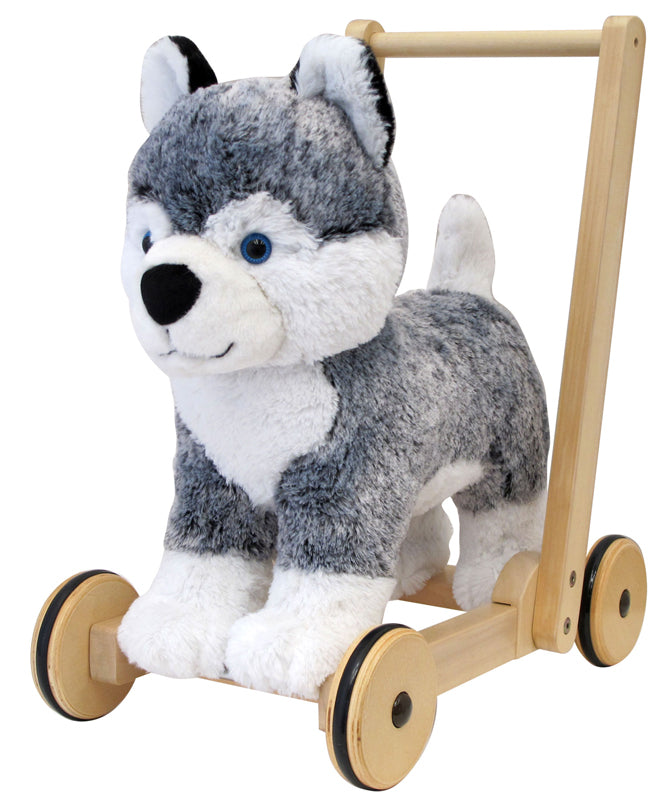 Little Bird Told Me Push Along Mishka Dog