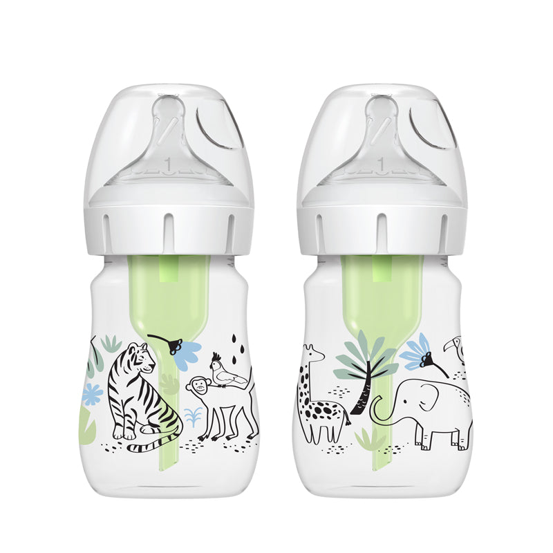 Dr Brown's Options+ Bottle Jungle 150ml 2Pk