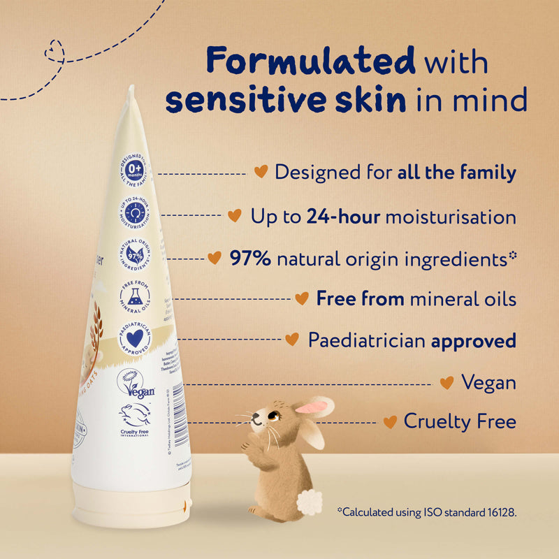 Child's Farm OatDerma Moisturiser 200ml 4 Pack