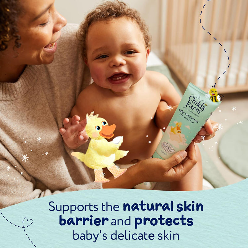 Child's Farm Baby Moisturiser 200ml 3 Pack