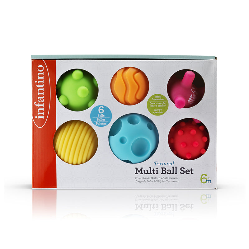 Infantino Sensory Textured Multi Ball Set