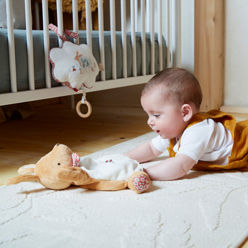 Kaloo Petites Chanson Musical Fabric Box Little Rabbit