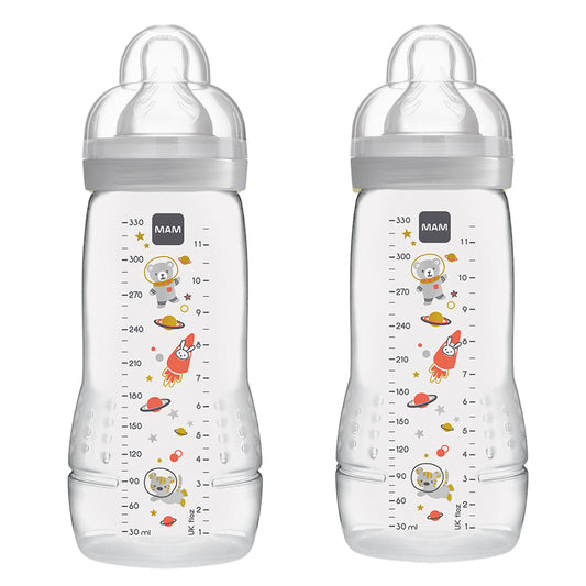 MAM Easy Active Bottle 330ml 2 Pack Unisex