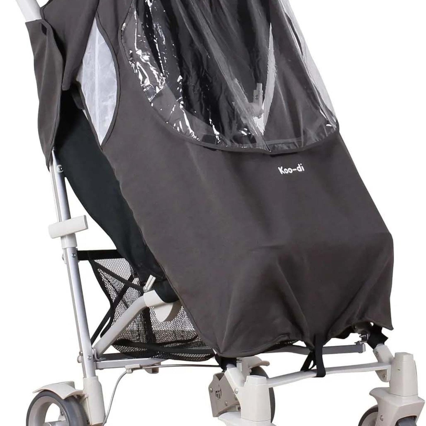 Koo-Di Pack-It Keep Me Dry Stroller Rain Cover Grey