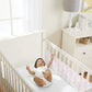 Breathable Baby Mesh Liner Two Sided Twinkle Pink Stars