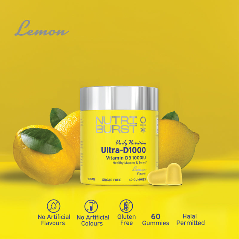 Nutriburst Ultra D3 1000 IU 60s