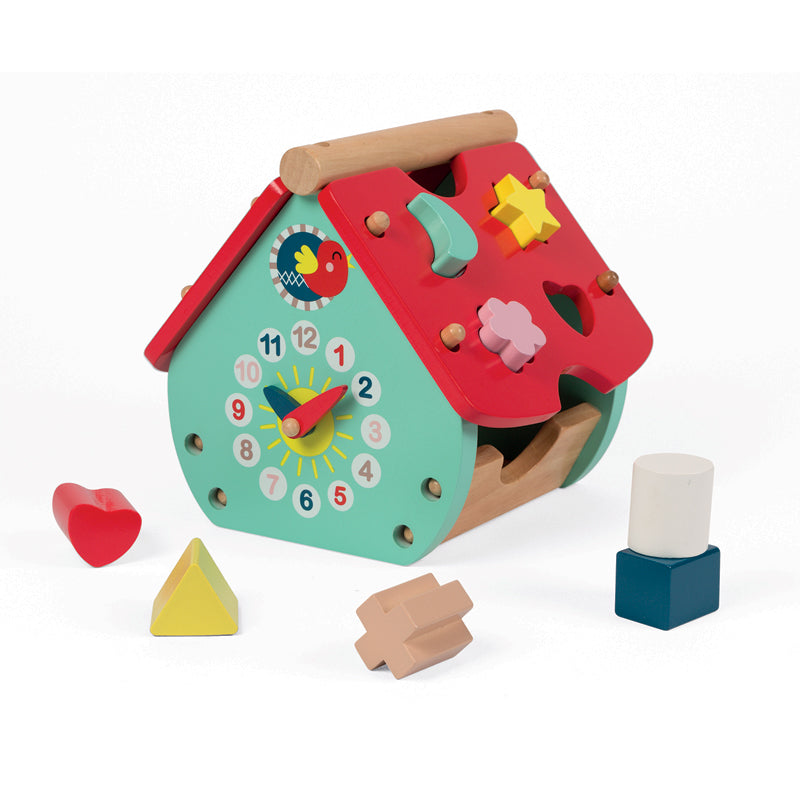 Janod Baby Forest House Shape Sorter