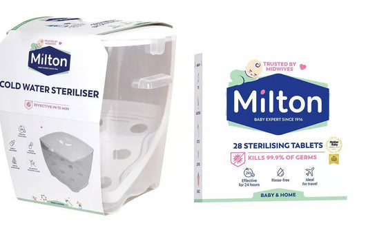 Milton Cold Water Steriliser with 28 Sterilising Tablets