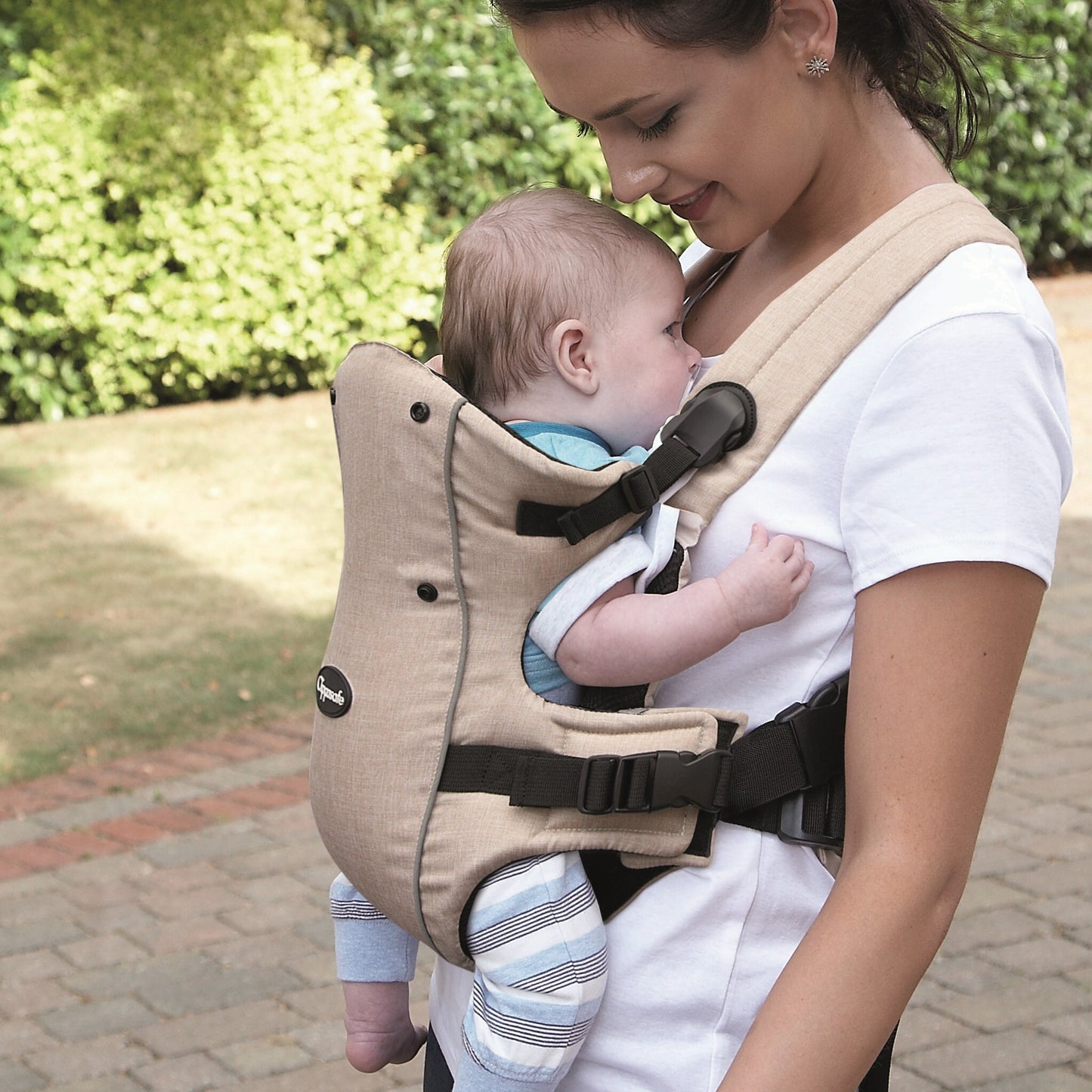 Clippasafe Carramio 2 Position Baby Carrier Oatmeal