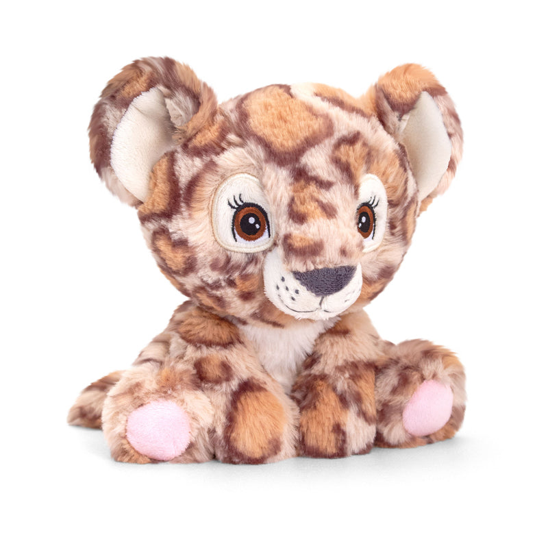 Keel Toys Keeleco Adoptable World Clouded Leopard 16cm