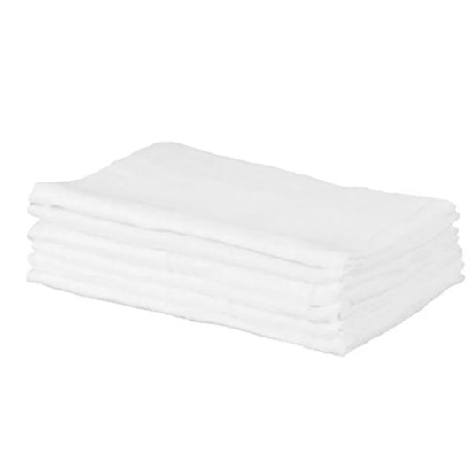 Cuddles Muslin Squares x6 White