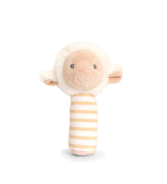 Keel Toys Keeleco Lullaby Lamb Stick Rattle 14cm