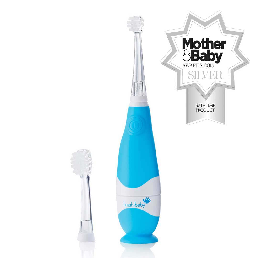 Brush Baby Babysonic Electronic Toothbrush 0-3 Years Blue