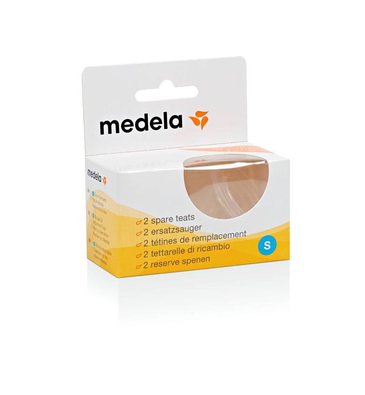 Medela Slow Flow Silicone Teats 2Pk