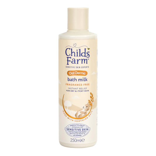 Child's Farm OatDerma Bath Milk 250ml 3 Pack