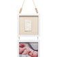 Baby Art Hanging Frame Grey