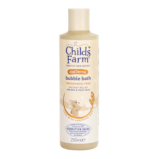 Child's Farm OatDerma Bubble Bath 250ml 3 Pack