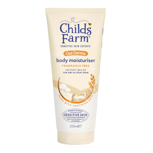 Child's Farm OatDerma Moisturiser 200ml 4 Pack