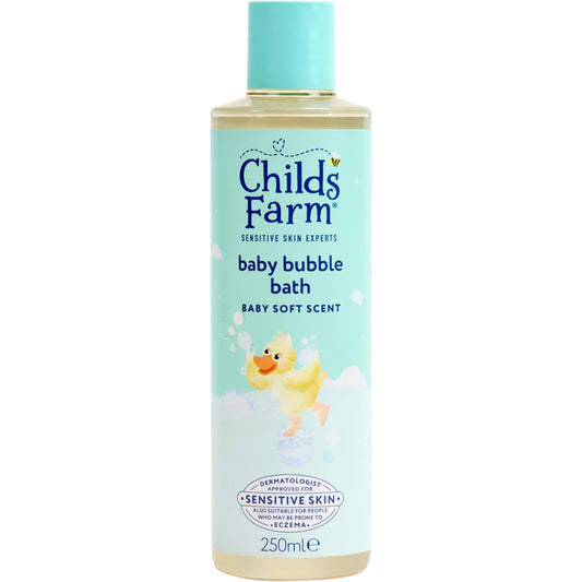 Child's Farm Baby Bubble Bath 250ml 3 Pack